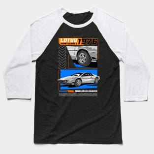 1976 Lotus Series 1 Sport Car Baseball T-Shirt